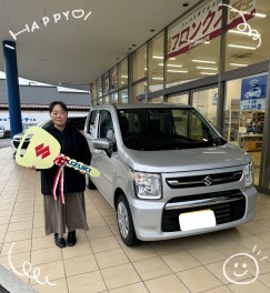 ご納車おめでとうございます！！【ワゴンＲ】